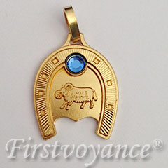 pendentif astro fer a cheval