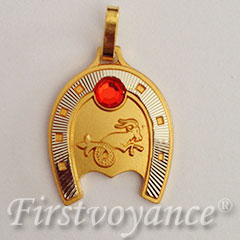 pendentif astro fer a cheval