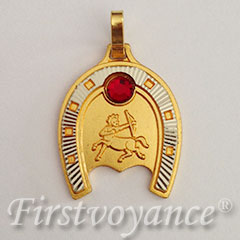 pendentif astro fer a cheval