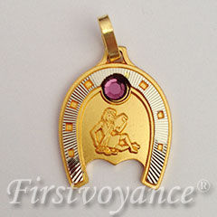 pendentif astro fer a cheval