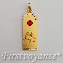 pendentif astro rectangle