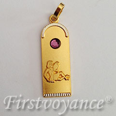 pendentif astro rectangle